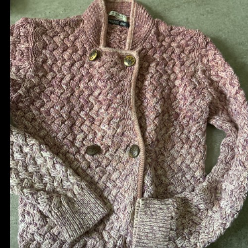 Strickjacke Scotch Soda, rosa, zu finden beim Stand 82 am Standort Flohkids Hamburg West