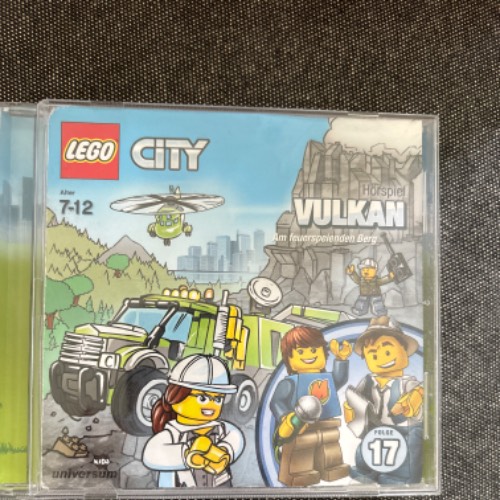 Lego Vulkan CD, zu finden beim Stand 82 am Standort Flohkids Hamburg West