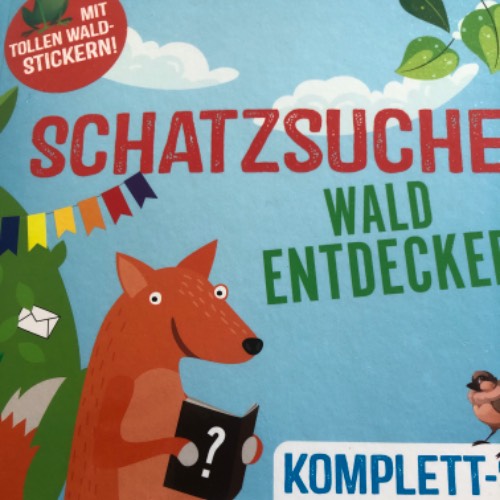 Buch Schatzsuche, zu finden beim Stand 98 am Standort Flohkids Hamburg West