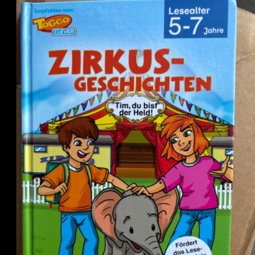 Zirkusgeschichten, zu finden beim Stand 34 am Standort Flohkids Hamburg West