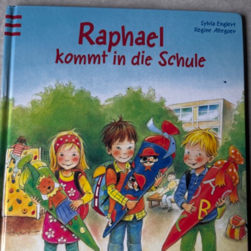 Raphael kommt in die Schule, zu finden beim Stand 34 am Standort Flohkids Hamburg West