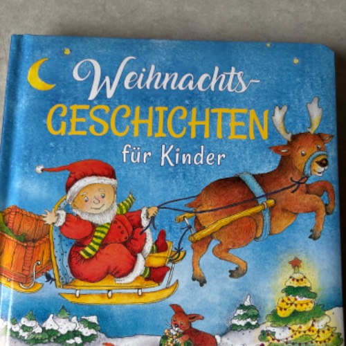 Weihnachtsgeschichten für Kind, zu finden beim Stand 34 am Standort Flohkids Hamburg West