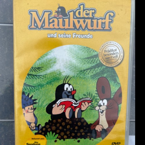 DVD Der Maulwurf, zu finden beim Stand 34 am Standort Flohkids Hamburg West