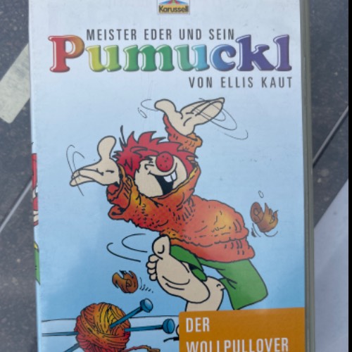 VHS Pumuckl der Wollpullover, zu finden beim Stand 34 am Standort Flohkids Hamburg West