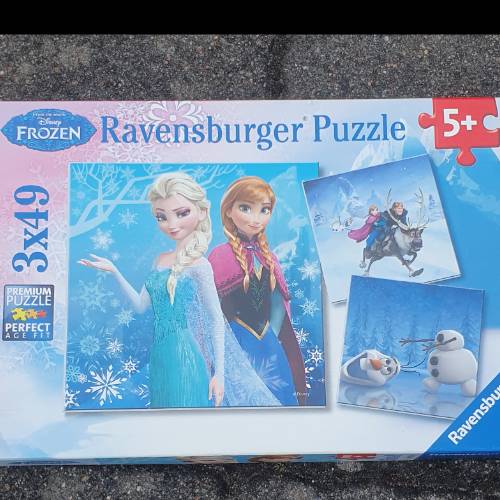 Frozen Puzzle  Größe: 3 x49, zu finden beim Stand 125 am Standort Flohkids Hamburg West