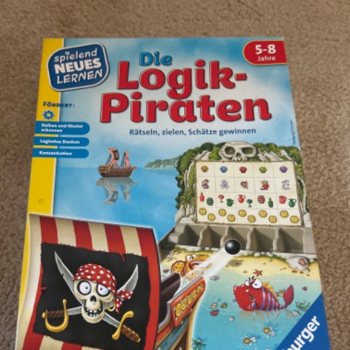 Spiel „Die Logik-Piraten“ , zu finden beim Stand 106 am Standort Flohkids Hamburg West