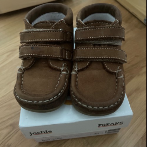 Jochie Lauflernschuhe  Größe: 21 Leder, zu finden beim Stand 136 am Standort Flohkids Hamburg West