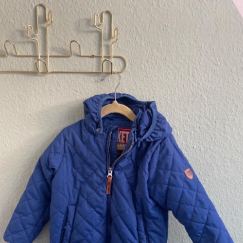 Ticket Steppjacke blau  Größe: 92, zu finden beim Stand 136 am Standort Flohkids Hamburg West