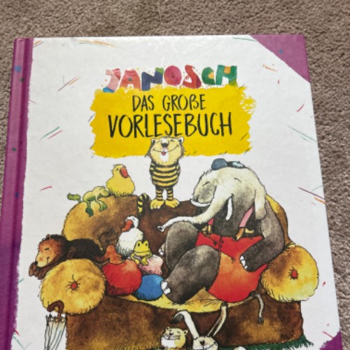 Janosch Vorlesebuch, zu finden beim Stand 106 am Standort Flohkids Hamburg West