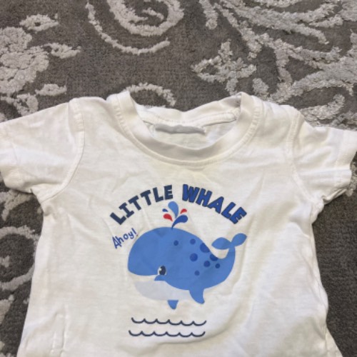 Tshirt  Größe: 62 Little Whale, zu finden beim Stand 9 am Standort Flohkids Hamburg West