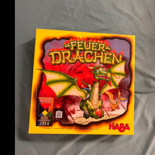 Haba Feuerdrachen Spiel, zu finden beim Stand 21 am Standort Flohkids Hamburg West