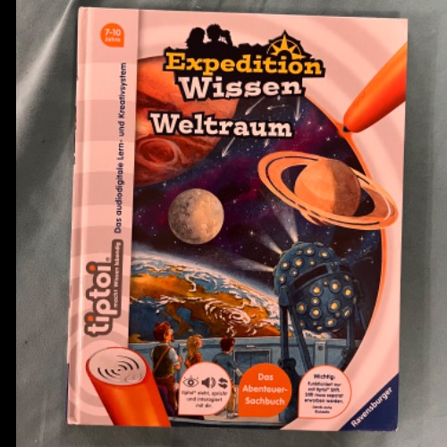 Tip Toi Buch Weltraum  Größe: 2, zu finden beim Stand 21 am Standort Flohkids Hamburg West