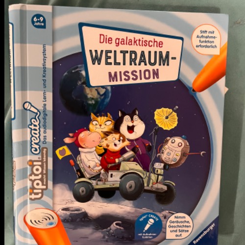 Tip Toi Buch Weltraum Mission, zu finden beim Stand 21 am Standort Flohkids Hamburg West