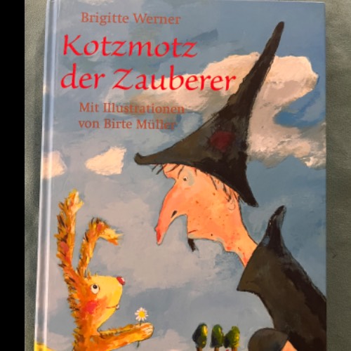 Buch Kotzmotz Zauberer, zu finden beim Stand 21 am Standort Flohkids Hamburg West