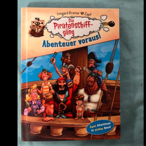 Buch Piratenschiffgang, zu finden beim Stand 21 am Standort Flohkids Hamburg West