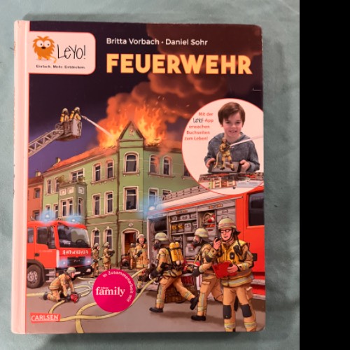  Buch Leyo Feuerwehr , zu finden beim Stand 21 am Standort Flohkids Hamburg West