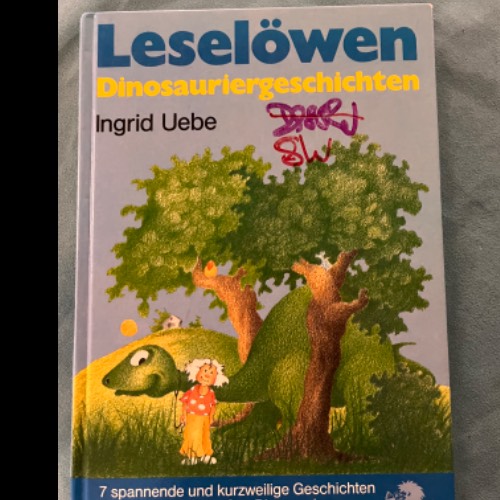  Buch Leselöwen Dinos, zu finden beim Stand 21 am Standort Flohkids Hamburg West