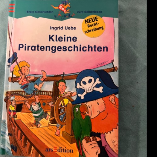  Buch Leselern Piraten, zu finden beim Stand 21 am Standort Flohkids Hamburg West