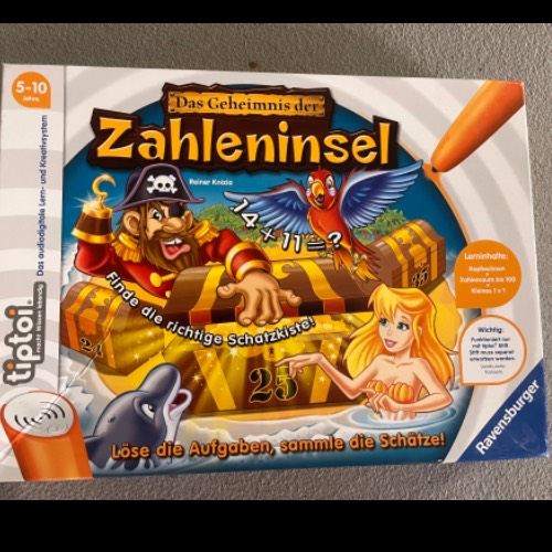 Tip Toi Spiel Zahleninsel , zu finden beim Stand 21 am Standort Flohkids Hamburg West