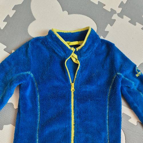 Fleecejacke blau  Größe: 98 104, zu finden beim Stand 80 am Standort Flohkids Hamburg West