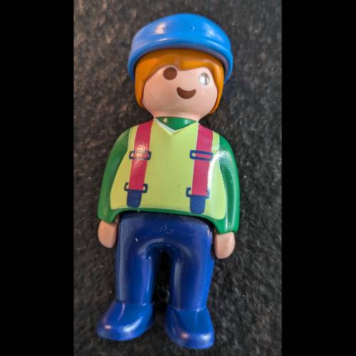 Playmobil  Größe: 123 Lokführer , zu finden beim Stand 94 am Standort Flohkids Hamburg West