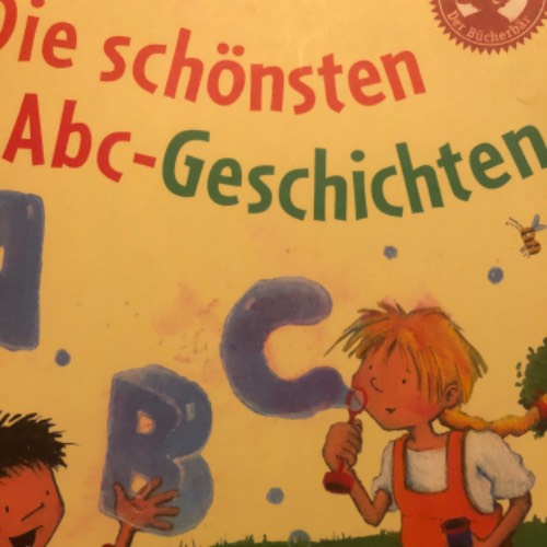 Abc Geschichten Buch, zu finden beim Stand 98 am Standort Flohkids Hamburg West