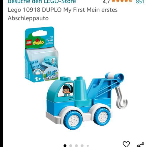 Duplo Abschlepper , zu finden beim Stand 73 am Standort Flohkids Hamburg West