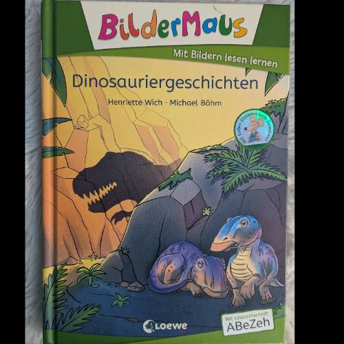 Bildermaus Dino-Geschichten , zu finden beim Stand 94 am Standort Flohkids Hamburg West