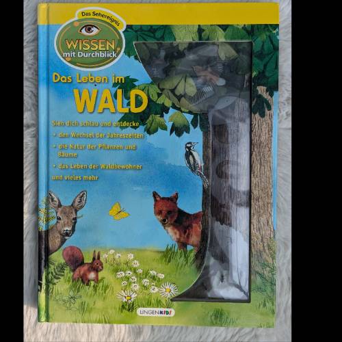 Buch - Das Leben im Wald , zu finden beim Stand 94 am Standort Flohkids Hamburg West