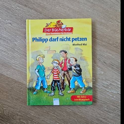 Buch Philipp darf nicht petzen, zu finden beim Stand 40 am Standort Flohkids Hamburg West