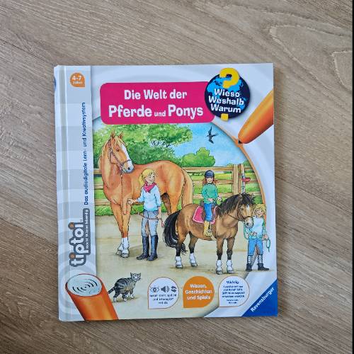 Tip toi Pferde und Ponys, zu finden beim Stand 40 am Standort Flohkids Hamburg West