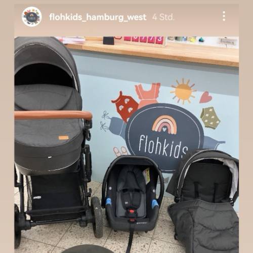 Kombi Kinderwagen  Größe: 3 in  Größe: 1, zu finden beim Stand 49 am Standort Flohkids Hamburg West