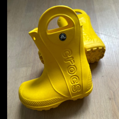 Gummistiefel crocs  Größe: 8, zu finden beim Stand 92 am Standort Flohkids Hamburg West