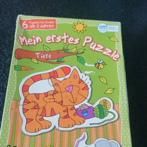 Puzzle Tiere (Katze, Maus...) , zu finden beim Stand 69 am Standort Flohkids Hamburg West