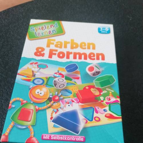 Spiel Farben u. Formen, zu finden beim Stand 69 am Standort Flohkids Hamburg West