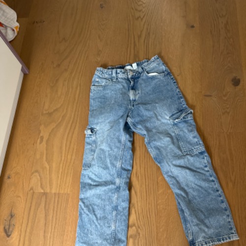 H&M Baggy Jeans  Größe: 158 , zu finden beim Stand 55 am Standort Flohkids Hamburg West