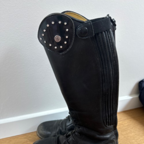 Reitstiefel Leder  Größe: 34, zu finden beim Stand 55 am Standort Flohkids Hamburg West