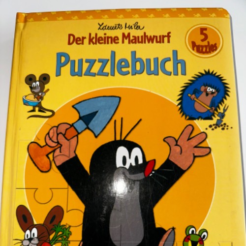 Puzzlebuch, zu finden beim Stand 12 am Standort Flohkids Hamburg West