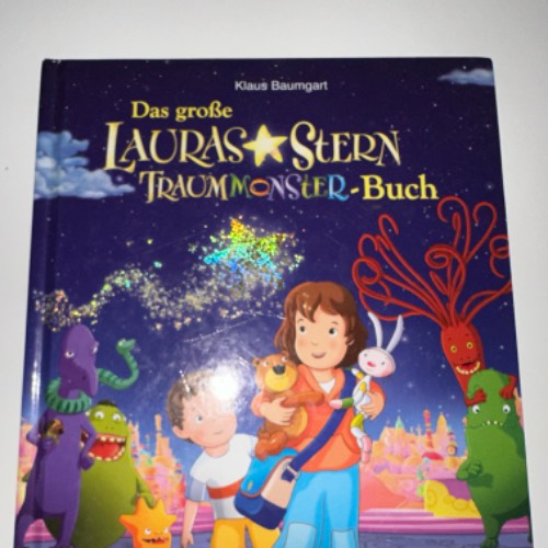 Lauras Stern Buch, zu finden beim Stand 12 am Standort Flohkids Hamburg West