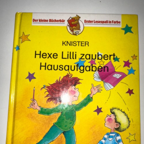 Hexe Lilli Buch, zu finden beim Stand 12 am Standort Flohkids Hamburg West