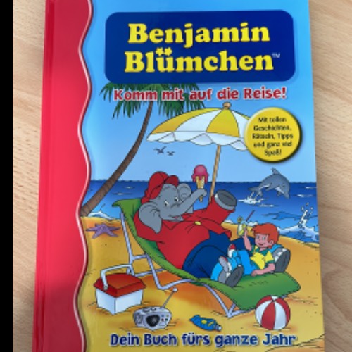 Benjamin Blümchen Reise Buch , zu finden beim Stand 133 am Standort Flohkids Hamburg West