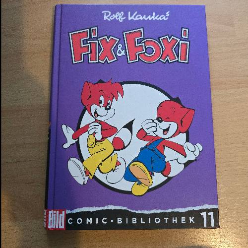 Fix & Foxi Buch , zu finden beim Stand 133 am Standort Flohkids Hamburg West