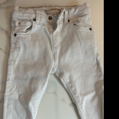 H&M Jeans Creme  Größe: 92 , zu finden beim Stand 24 am Standort Flohkids Hamburg West