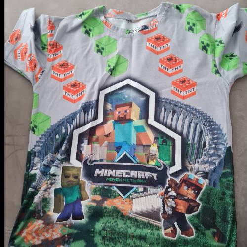 Tshirt Minecraft  Größe: 140-146, zu finden beim Stand 27 am Standort Flohkids Hamburg West