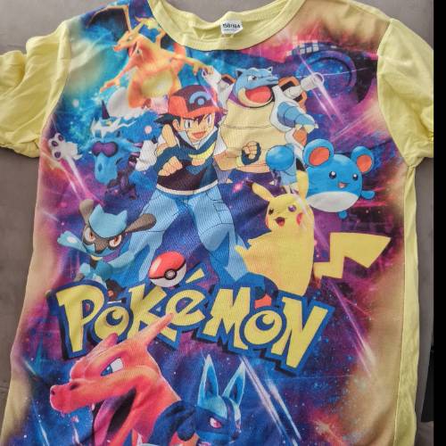 Tshirte Pokémon  Größe: 152, zu finden beim Stand 27 am Standort Flohkids Hamburg West