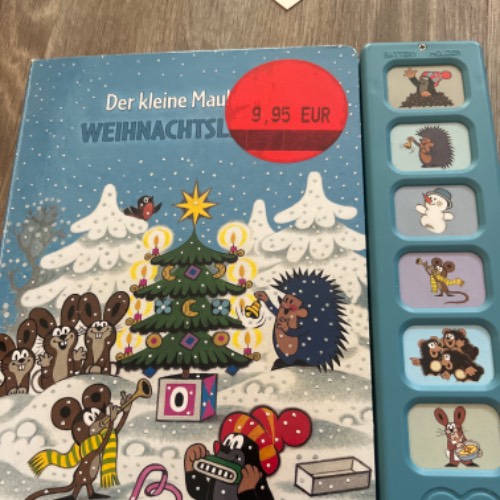 Maulwurf Weihnachten , zu finden beim Stand 164 am Standort Flohkids Hamburg West