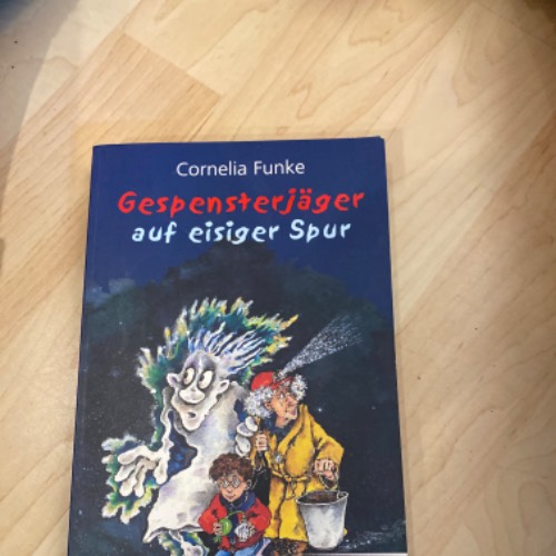 Buch gespensterjöger, zu finden beim Stand 25 am Standort Flohkids Hamburg West