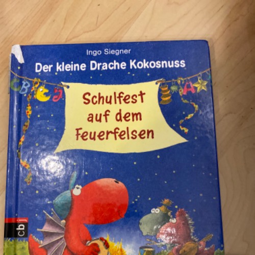 Buch der kleine Drache kokosnu, zu finden beim Stand 25 am Standort Flohkids Hamburg West