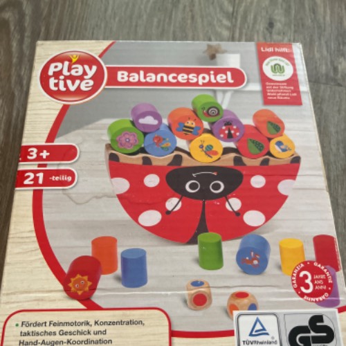 Balancespiel, zu finden beim Stand 164 am Standort Flohkids Hamburg West