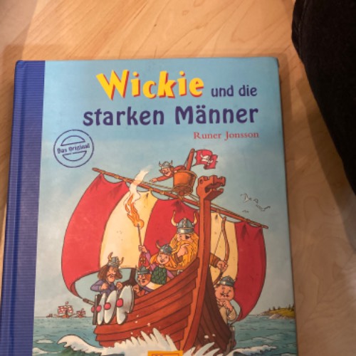 Buch Wickie , zu finden beim Stand 25 am Standort Flohkids Hamburg West